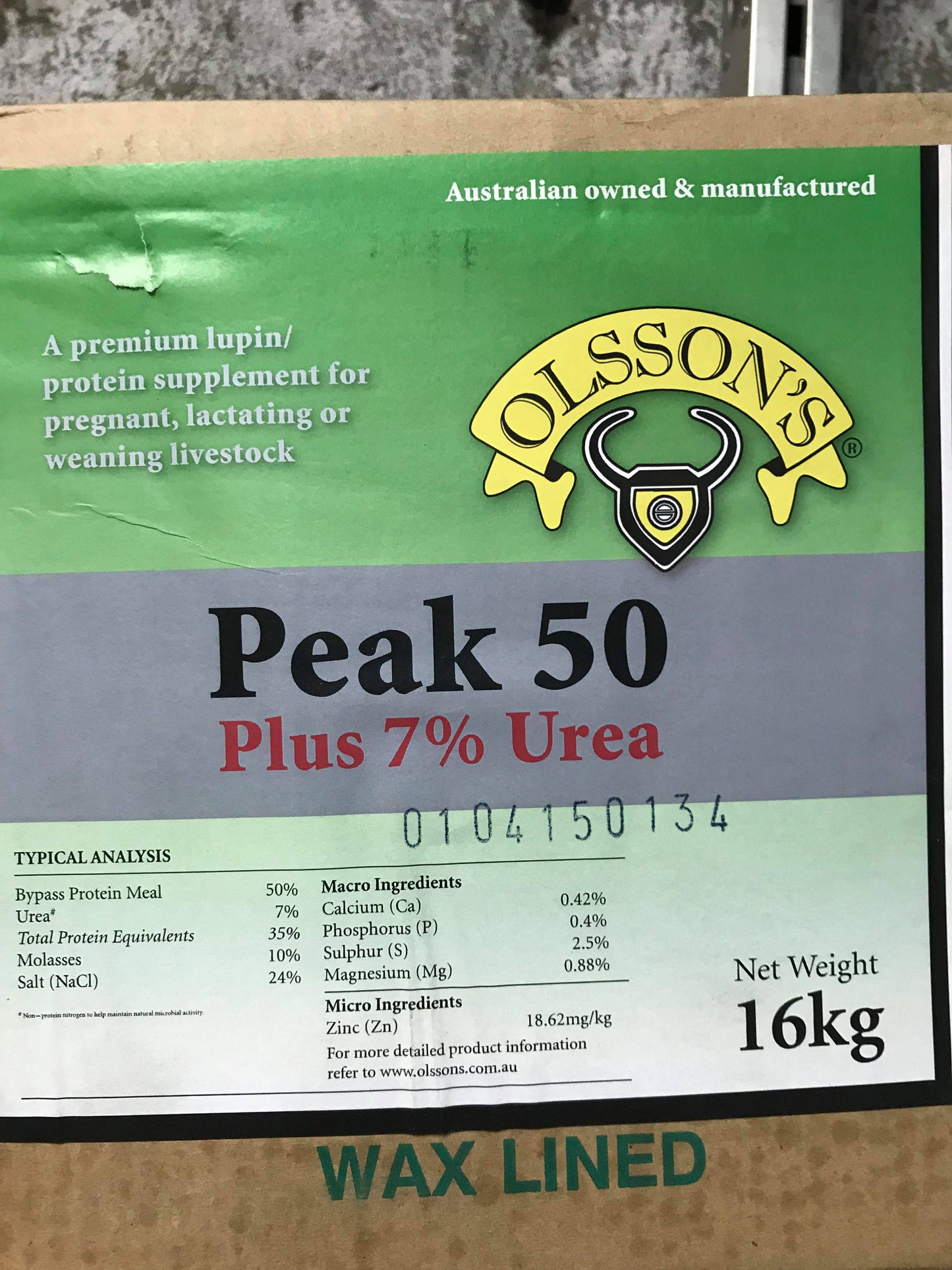 Peak 50 16kg