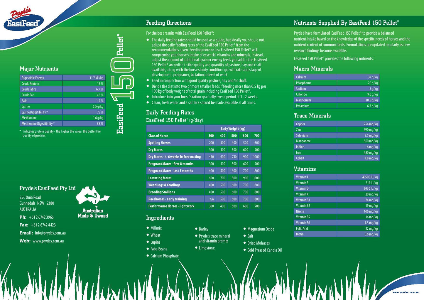 Prydes Easifeed 150 20kg
