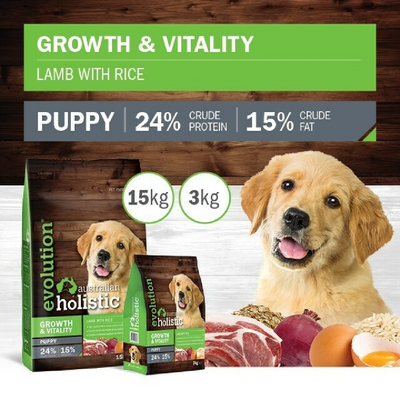 EVOLUTION - GROWTH AND VITALITY PUPPY -3KG
