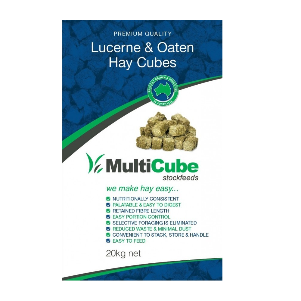 MULTICUBE LUCERNE & OATEN - 20KG