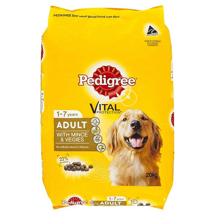 Pedigree Mince & Veg 20kg