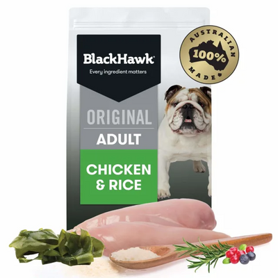 BLACKHAWK - CHICKEN & RICE -20KG