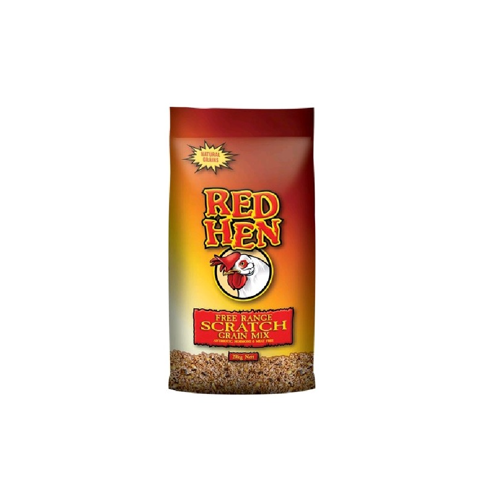 RED HEN SCRATCH GRAIN MIX  - 20KG