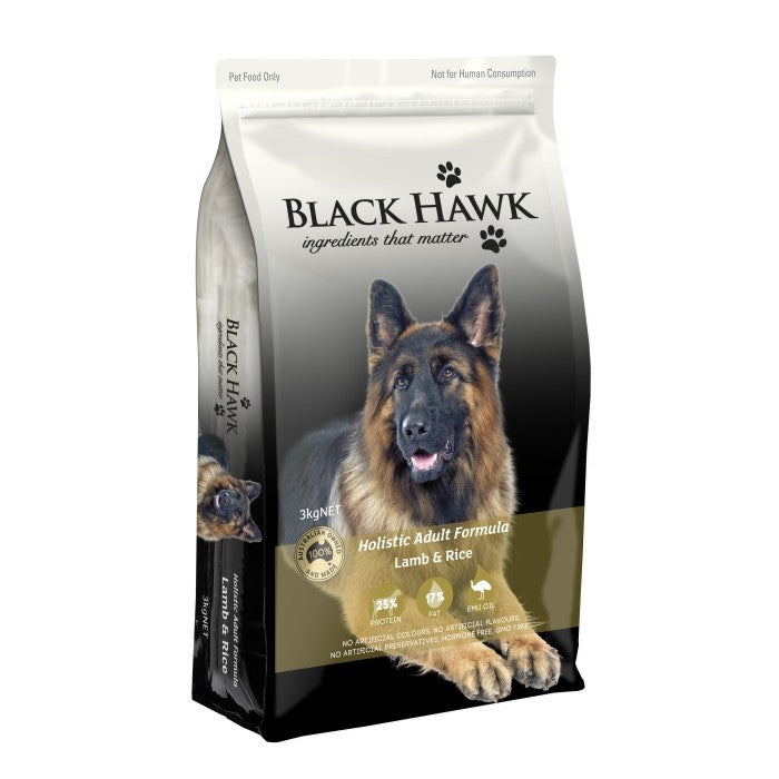 Black Hawk Lamb & Rice 20kg