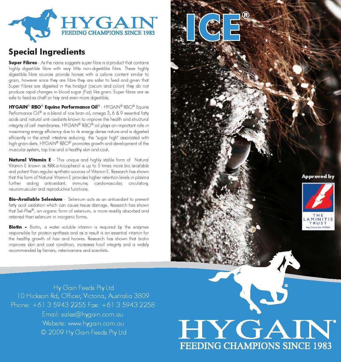 Hygain Ice 20kg